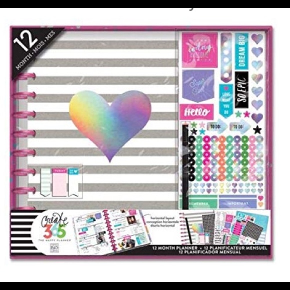Big Happy Planner Box Kit (Undated)